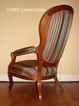 American Southern Yellow Pine Hoopback Armchair